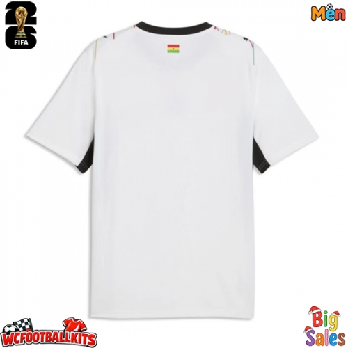 Ghana Replica Home Stadium Shirt World Cup 2026 Short Sleeve